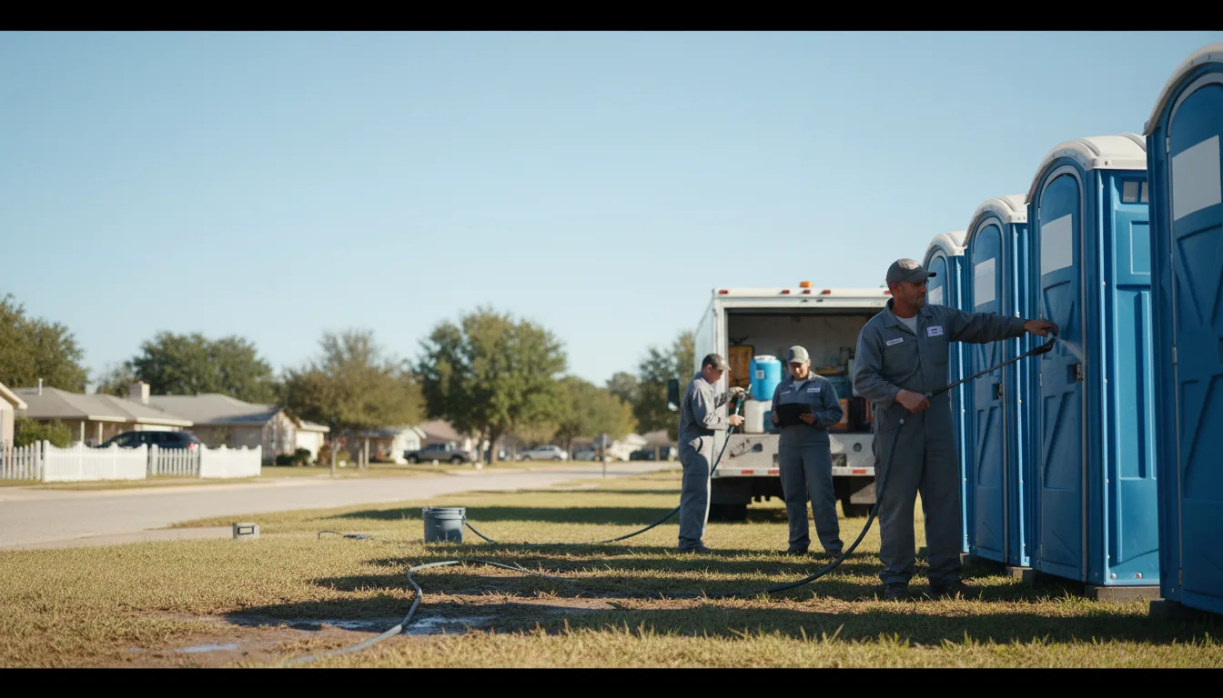 Long-Term Portable Toilet Rental in Badger, CA near me
